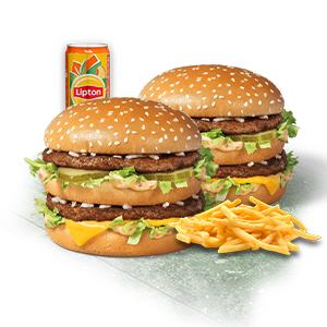 Menu Double 2 Big Burger