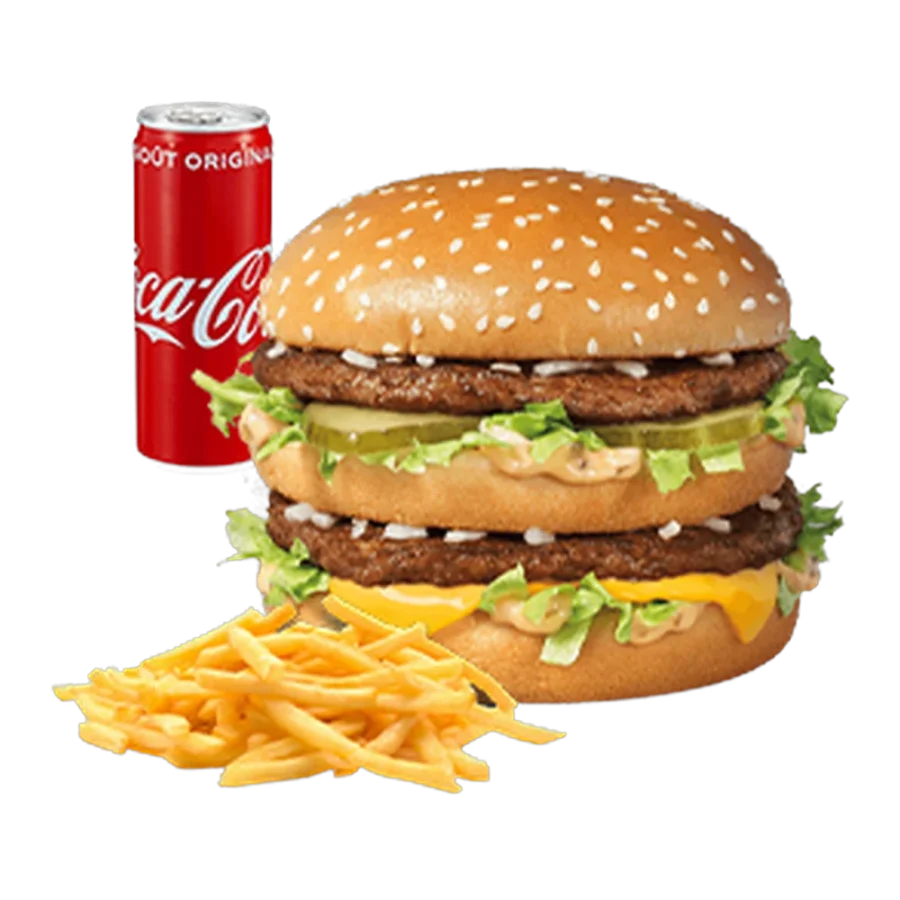 Menu Big Burger, burger halal préparé à la commande chez Steakn’Smash à Palaiseau