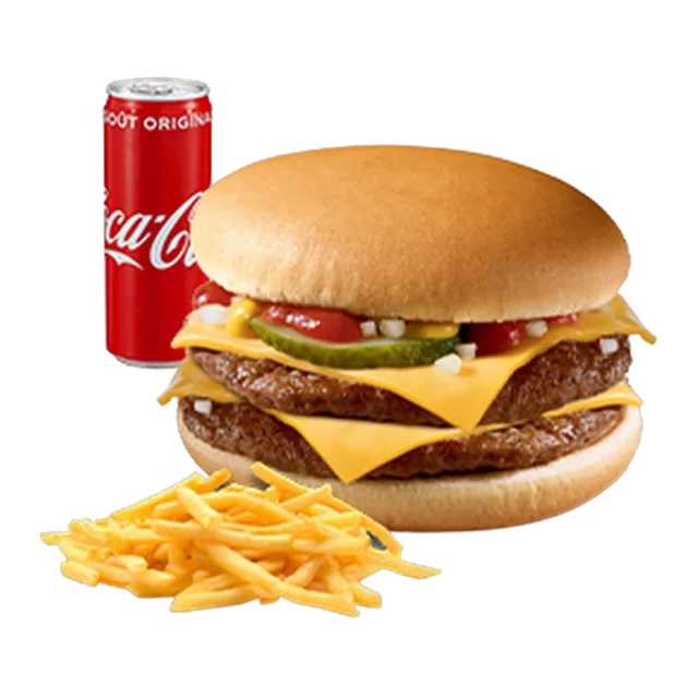 Menu Double Cheese