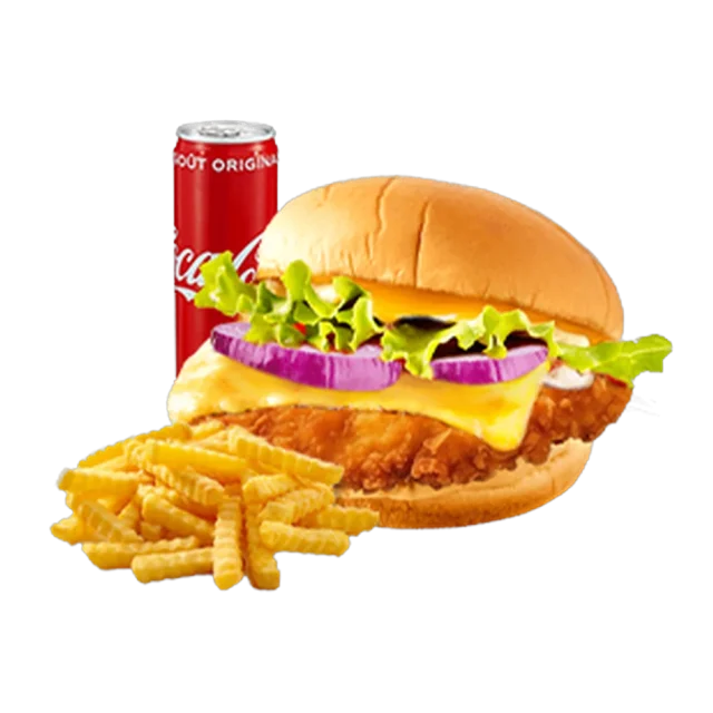 Menu Smash Country, burger halal préparé à la commande chez Steakn’Smash à Palaiseau